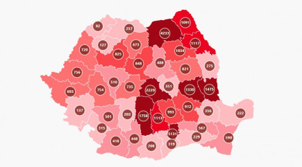 Hargita megyében 5 új esetet igazoltak az elmúlt 24 órában