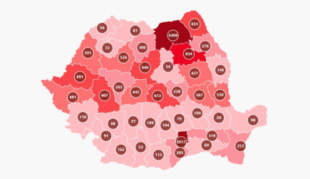 Hargita megyében 54-re nőtt az eddig koronavírussal fertőzöttek száma