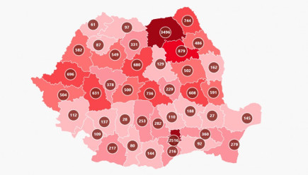 Hargita megyében 5-tel nőtt a koronavírusos esetek száma