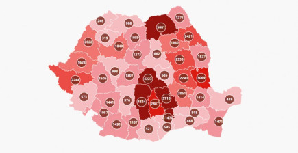 Hargita megyében 5 új esetet igazoltak az elmúlt 24 órában