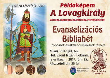 Evangelizációs bibliahét gyerekeknek