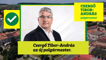 Csergő Tibor-András az új polgármester