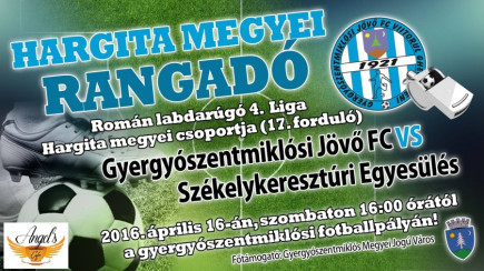 Labdarúgás – Hargita megyei rangadó Gyergyószentmiklóson!