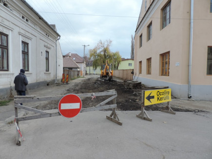 Útfelújítás kezdődött a Fogarasy Mihály utcában