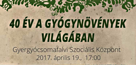 40 év a gyógynövények világában