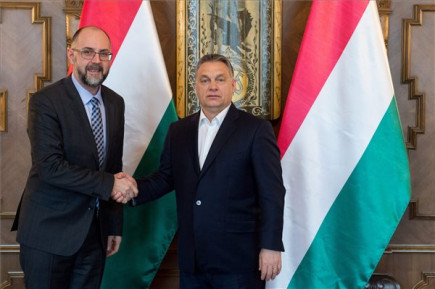 Kelemen Hunor Orbán Viktorral folytatott megbeszélést