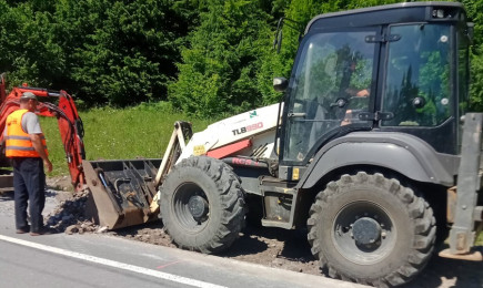 Nyári munkálatok a 138-as „libáni” megyei úton