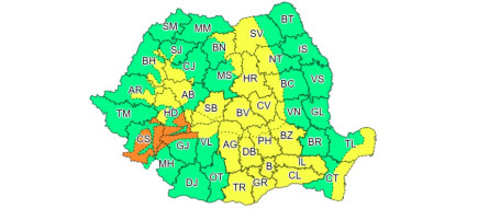 Négy megyében másodfokú, 28 megyében elsőfokú szélriadó van érvényben