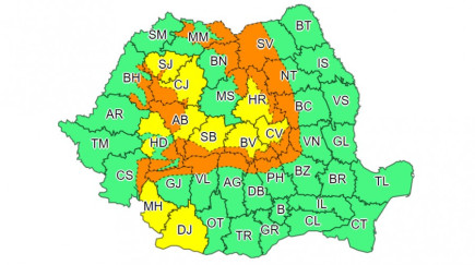 Meghosszabbították szerdáig az erős szélre figyelmeztető narancssárga riasztást