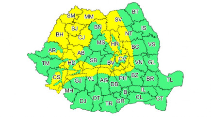 Viharos szélre és hóviharokra figyelmeztetnek a meteorológusok