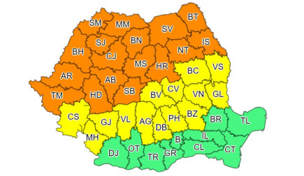 Zivatarokra figyelmeztető narancssárga riasztást adtak ki 16 megyére