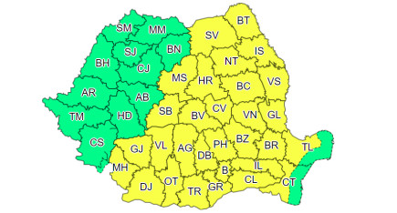 Csütörtökön és pénteken is hőség lesz az ország középső, déli és keleti régióiban