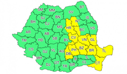 Zivatarokra figyelmeztetnek a meteorológusok