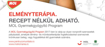 A MOL Románia kilencedik alkalommal hirdeti meg a Gyermekgyógyító programot