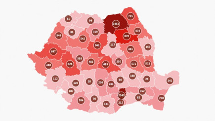 Hargita megyében 117-re nőtt az eddig koronavírussal fertőzöttek száma