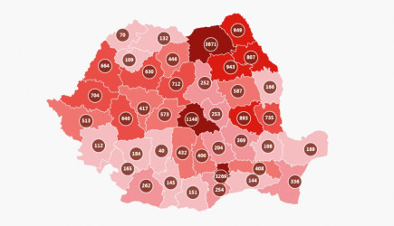 Hargita megyében 11 új esetet regisztráltak az elmúlt 24 órában