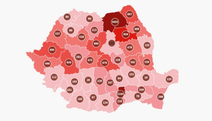 Hargita megyében 101-re nőtt az eddig koronavírussal fertőzöttek száma