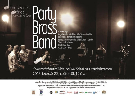 Komolyzenei koncert: Party Brass Band