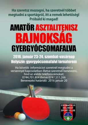 Amatőr asztalitenisz-bajnokság