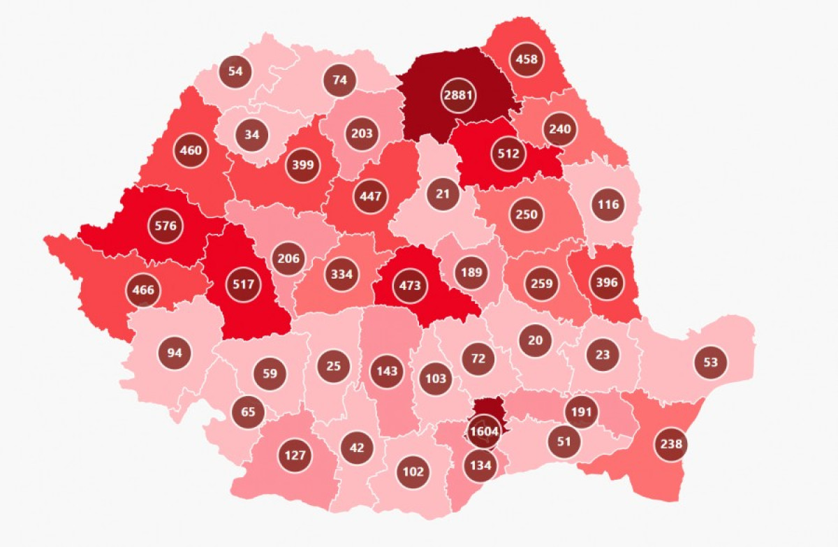 Hargita megyében 21-re nőtt a koronavírussal fertőzöttek száma