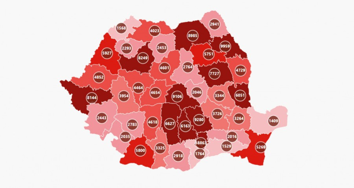 Újabb 5 áldozata van a koronavírusnak Hargita megyében