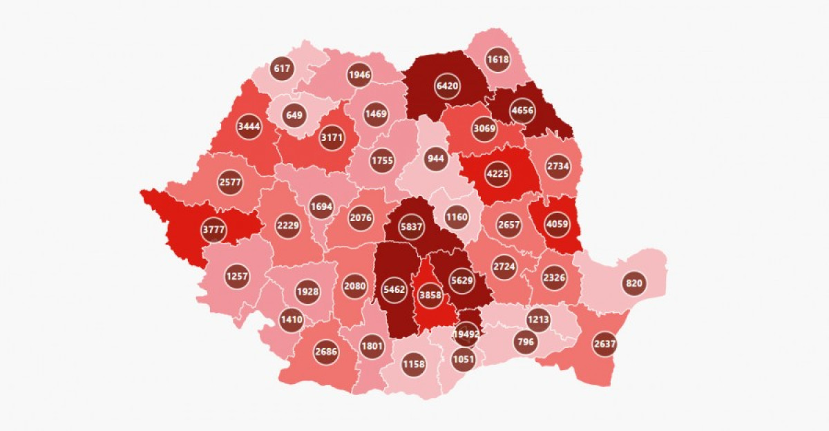 Hargita megyében 18 új esetet jelentettek az elmúlt 24 órában