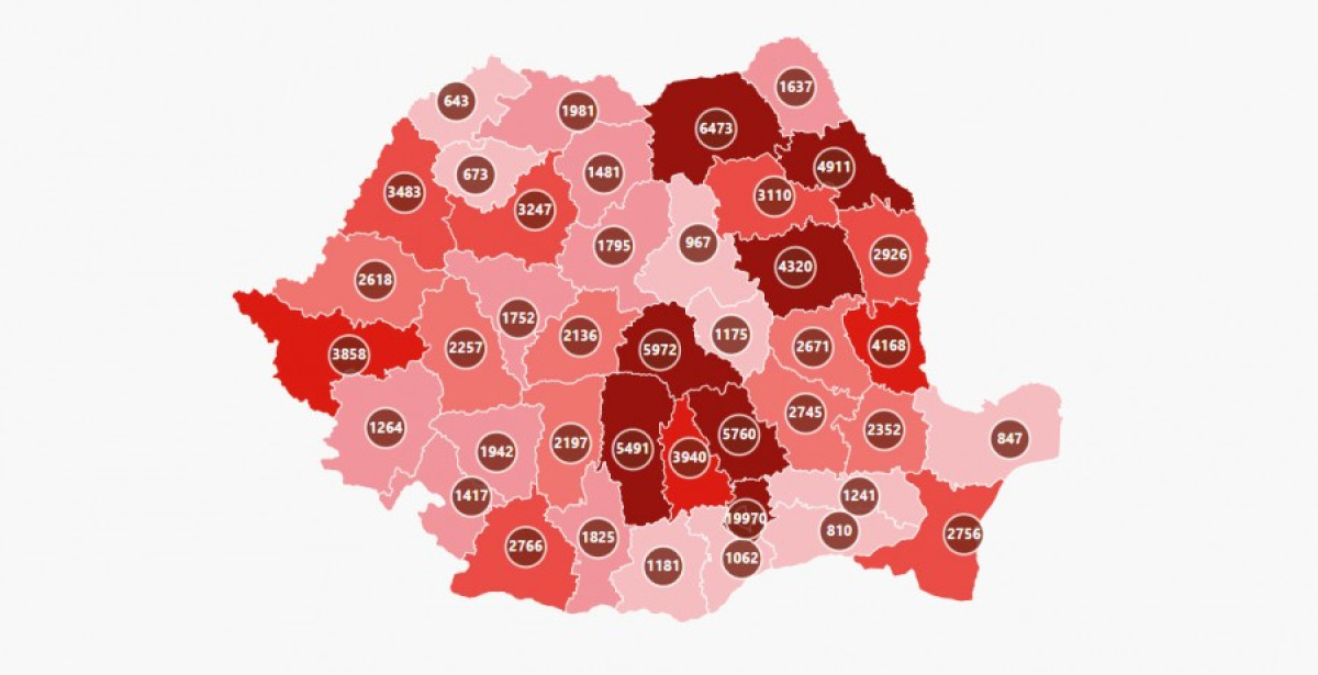 Hargita megyében 8 új esetet jelentettek az elmúlt 24 órában