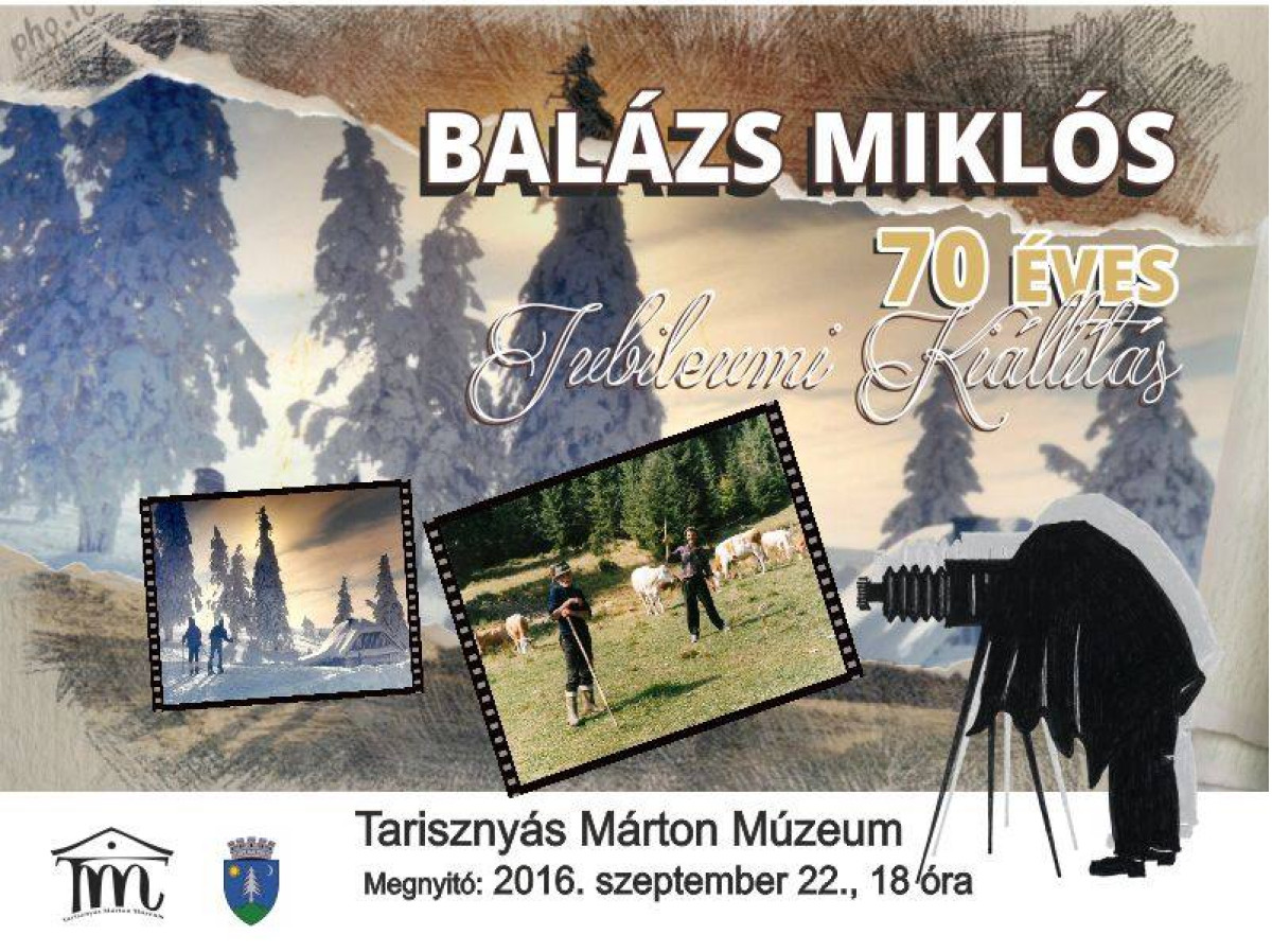 Balázs Miklós fotográfus jubileumi kiállítása