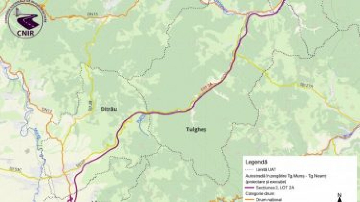 Kiírták a közbeszerzést a Gyergyóditró és Grinţieş közötti sztrádaszakaszra