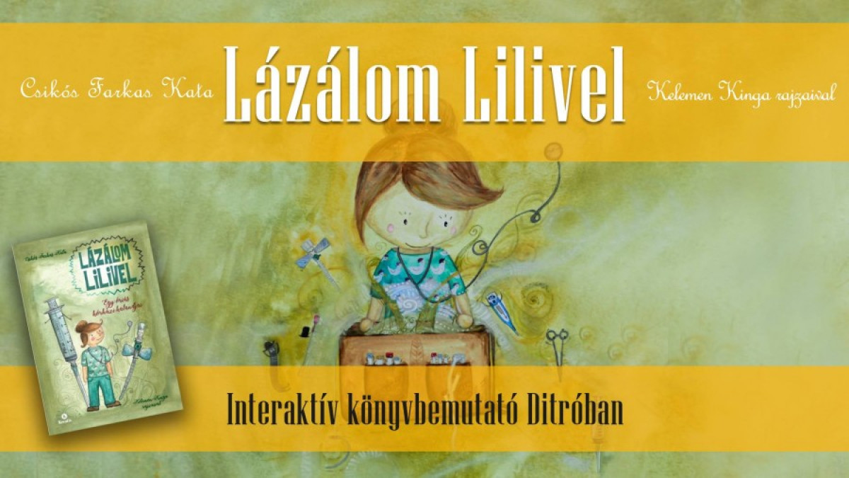 Interaktív könyvbemutató Gyergyóditróban