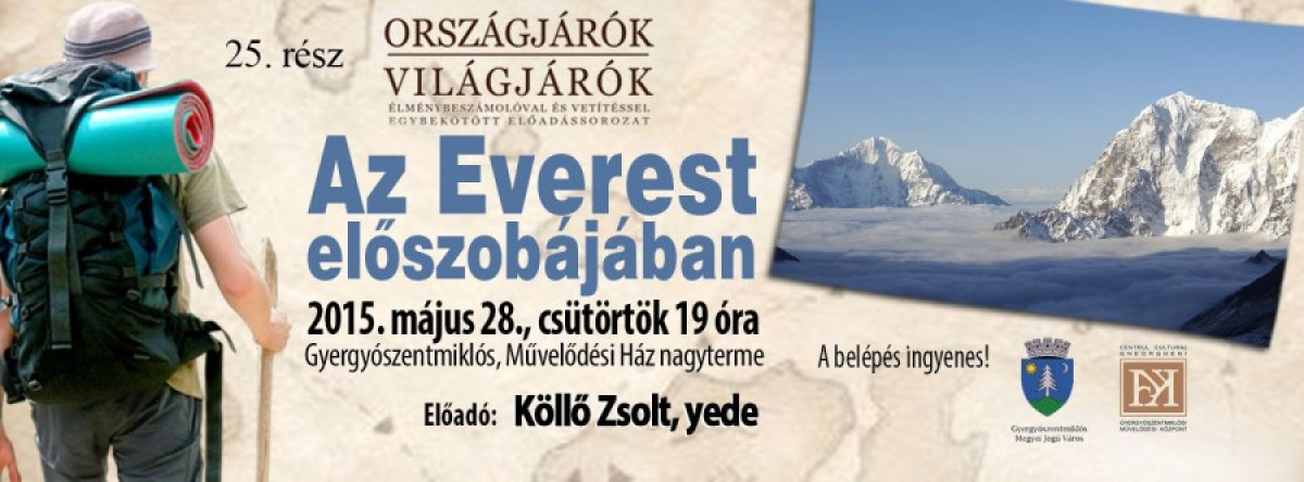 25. Országjárók-Világjárók: Az Everest előszobájában