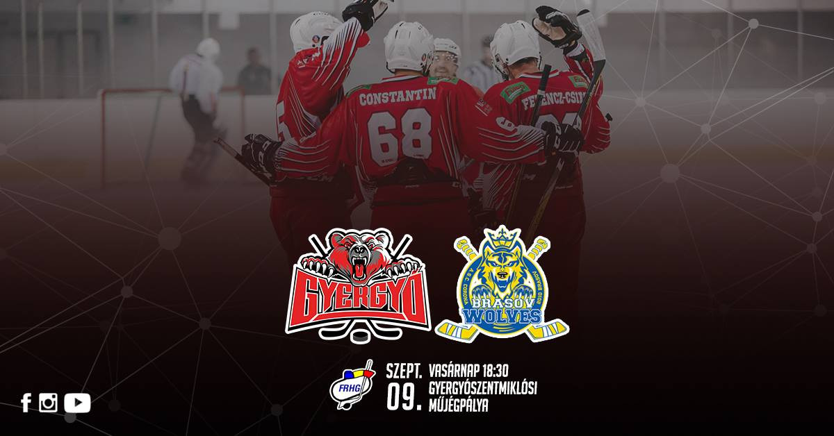 Gyergyói Hoki Klub vs. Brassói Corona Wolves