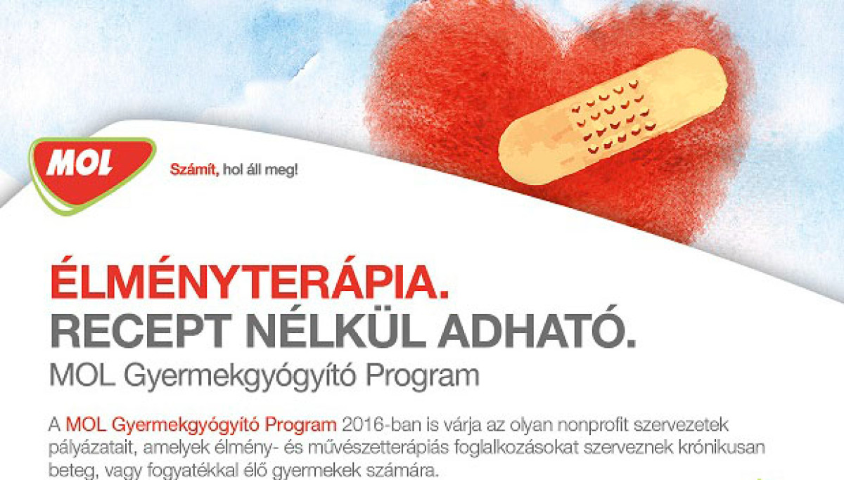 A MOL Románia nyolcadik alkalommal hirdeti meg  Gyermekgyógyító Programját