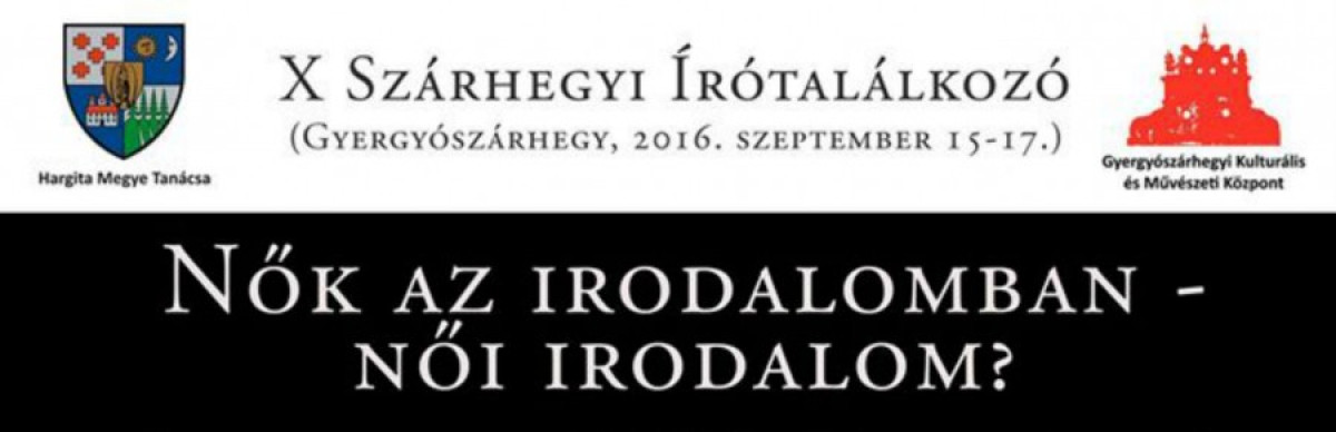 X. Szárhegyi Írótalálkozó