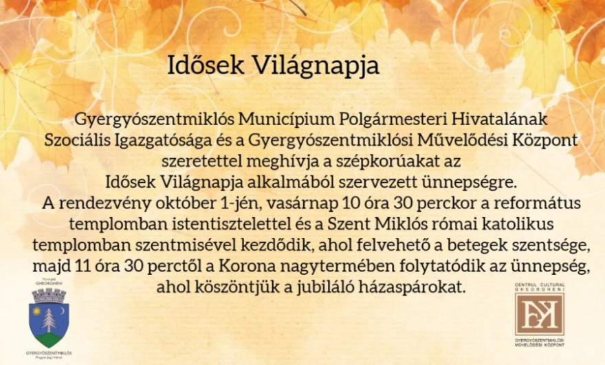 Idősek Világnapja