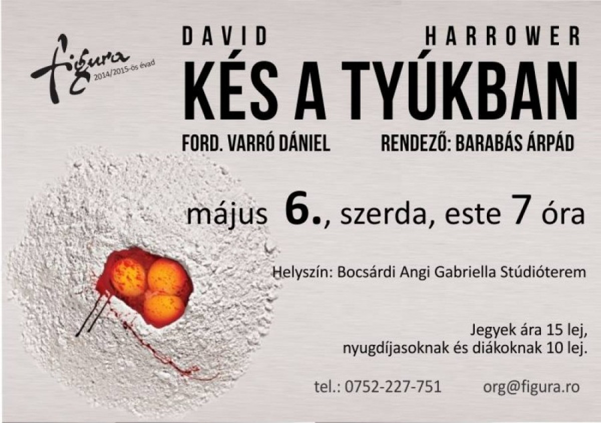 David Harrower: KÉS A TYÚKBAN