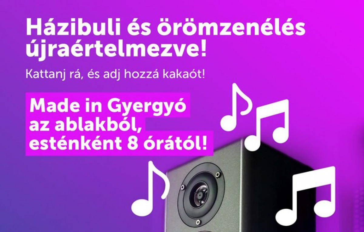 Házibuli és örömzenélés újraértelmezve!