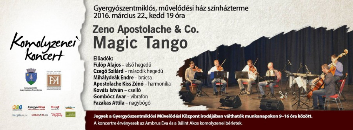 Magic Tango – Zeno Apostolache & Co.