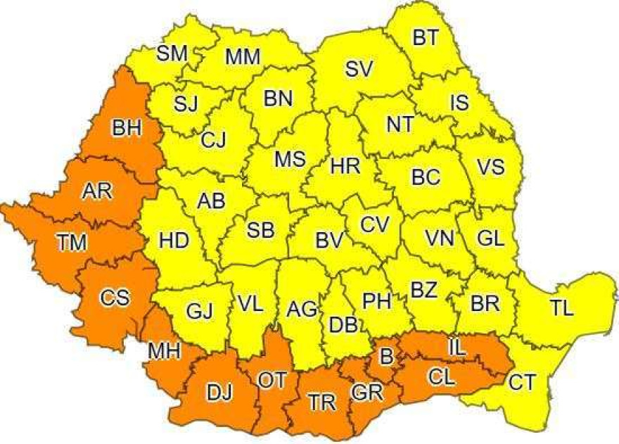 Másodfokú hőségriasztást adtak ki 12 megyére