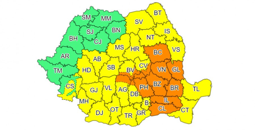 Újabb első- és másodfokú riasztásokat adtak ki