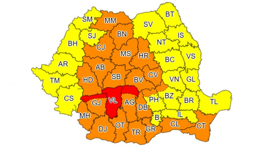 Szombat reggelig kitartanak az esőzések az ország egész területén