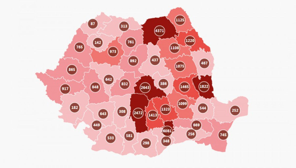 Hargita megyében 4 új esetet igazoltak az elmúlt 24 órában