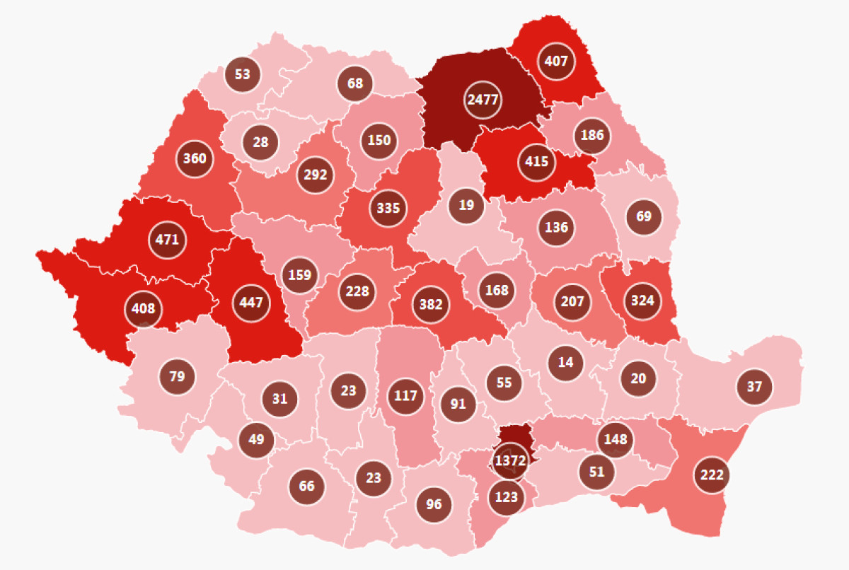 Hargita megyében 19-re nőtt a koronavírussal fertőzöttek száma