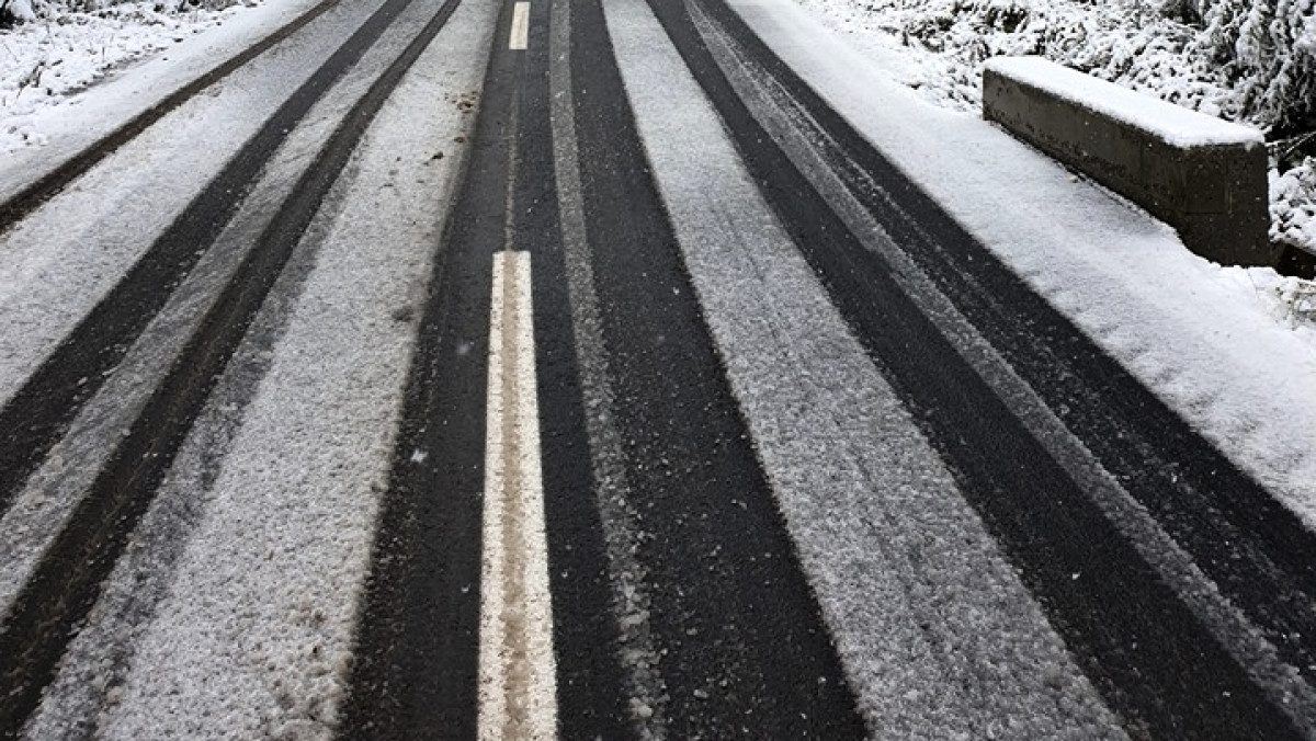 Több helyen is havazott az éjszaka Hargita megyében