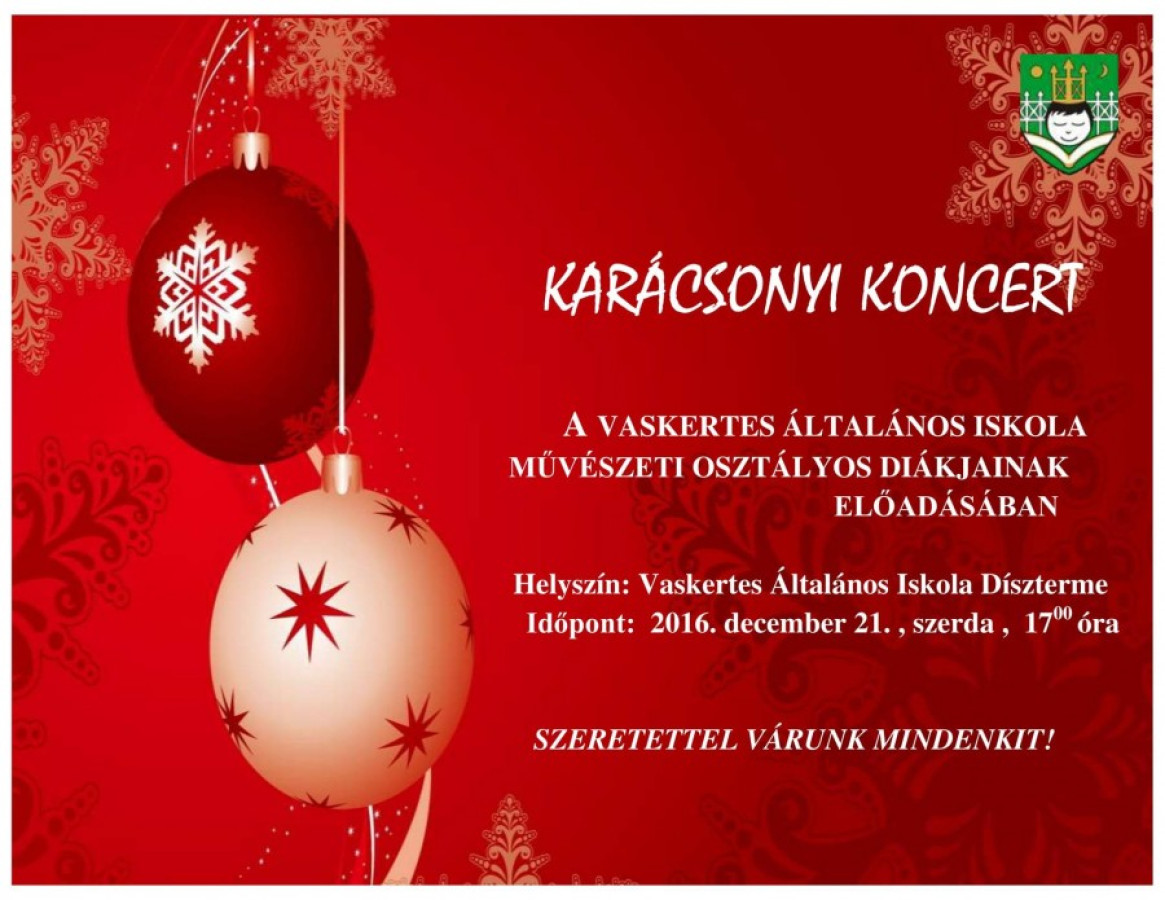 Karácsonyi koncert és vásár